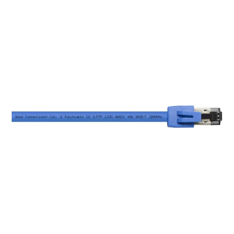 Cabo de rede RNS® Cat.8.1 S/FTP PiMF LSZH 1,5 m azul