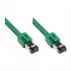 GoodConnections RNS® Cabo de rede Cat. 8.1, S/FTP, PiMF, LSZH, 2000MHz, 40Gbit/s, verde, 2m