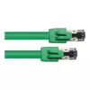 GoodConnections RNS® Cabo de rede Cat. 8.1, S/FTP, PiMF, LSZH, 2000MHz, 40Gbit/s, verde, 2m