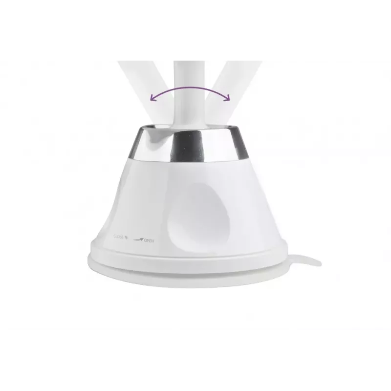 Medisana CM 850 Espelho de cosmética LED com ampliação 5x, LED luz do dia, sensor tátil, rotação 360°, Prateado