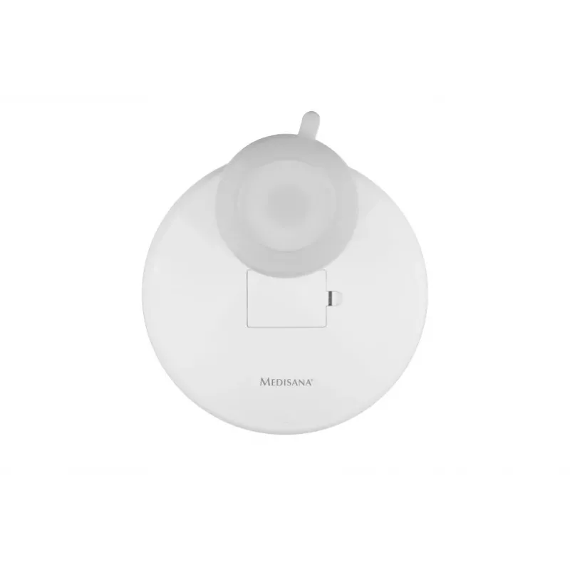 Medisana CM 850 Espelho de cosmética LED com ampliação 5x, LED luz do dia, sensor tátil, rotação 360°, Prateado