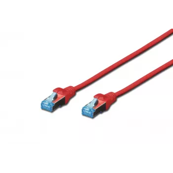 DIGITUS Cabo de rede CAT 5e SF/UTP 0,5m Cinzento