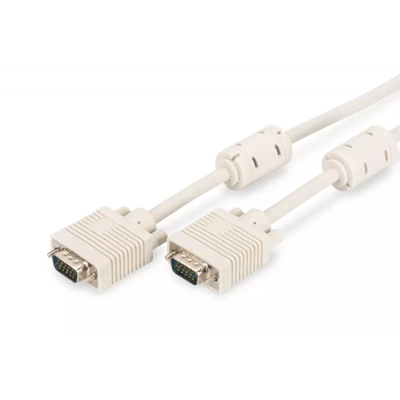 DIGITUS AK-310103-030-E cabo de ligação VGA para monitor