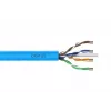 DIGITUS Cat.6A U/UTP B2ca AWG 23/1 LSOH 100m cabo de instalação azul