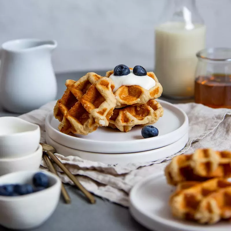 Gastroback 42449 Máquina de waffles Advanced Control Black Edition