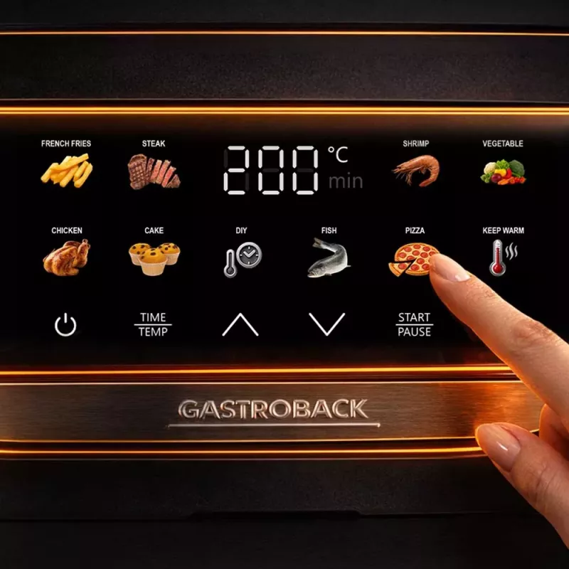 Gastroback 42585 Fritadeira de ar Multi Airfryer Heat & Crisp Family 8L