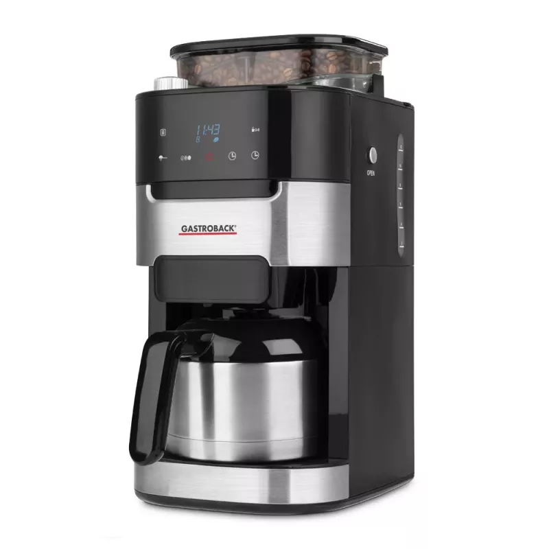 Gastroback 42711_S Máquina de café Grind & Brew Pro Thermo