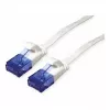 SHIVERPEAKS Cabo de rede plano CAT6 UTP 0,5m Branco