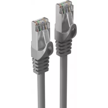 ShiverPeaks Cabo de rede RJ45 S/FTP PIMF Cat7 LSZH Cinzento - Cabo de rede - 2m