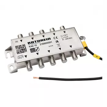 Proteção contra sobretensão coaxial 5 vias Kathrein KAZ 10