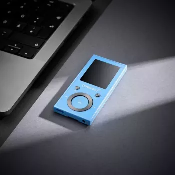 Leitor MP3 Intenso 64GB azul