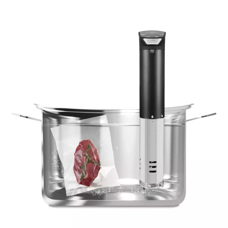 Máquina de cozinhar SousVide CASO SV 1200 Smart 1200 W aço inoxidável/preto