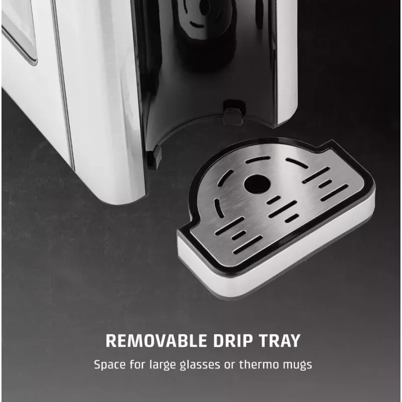 Distribuidor de água quente turbo CASO HW 666 Inox 2,7L 2600W aço inoxidável/preto