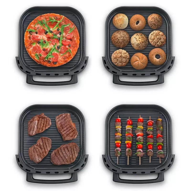 Fritadeira de ar quente CASO AirFry & PizzaChef 2850 W 6 L preto
