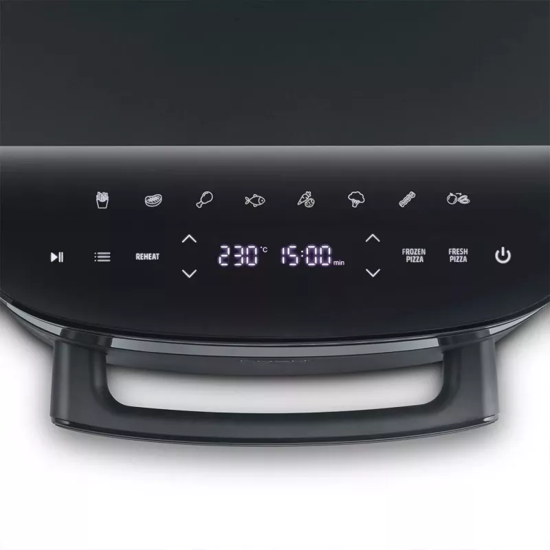 Fritadeira de ar quente CASO AirFry & PizzaChef 2850 W 6 L preto
