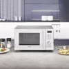 Micro-ondas CASO Chef HCMG 25 - 900W, ar quente e grelhador, 25L, aço inoxidável