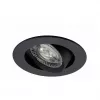 Synergy 21 Helios foco LED de encastrar no teto, redondo, orientável, branco quente, preto