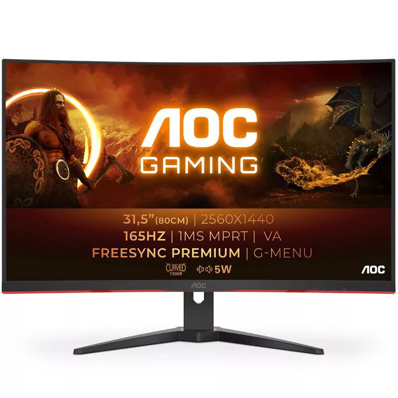 AOC CQ32G2SE Monitor Gaming Curvo QHD 31,5
