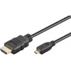 Goobay Cabo HDMI Ultra High-Speed Micro-HDMI 8K 60 Hz 2 m Preto