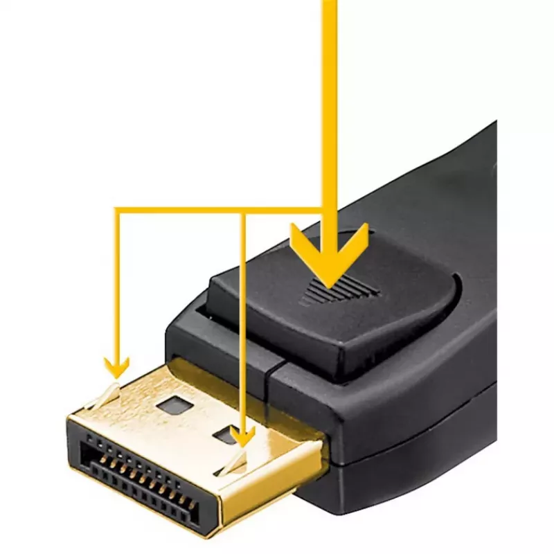 Goobay Cabo DisplayPort 2.1 Essential 8K 144Hz 1 m