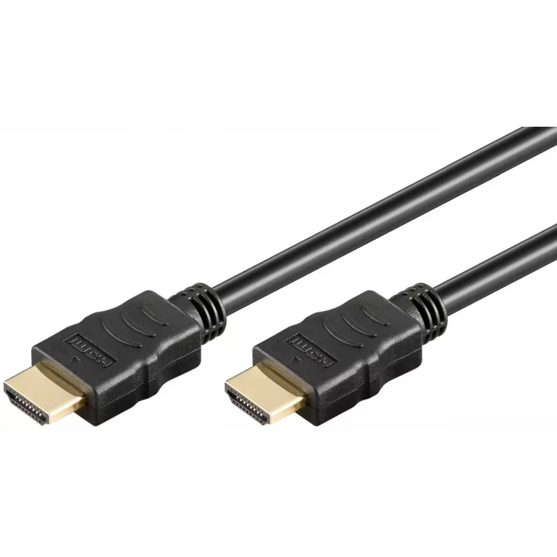 Goobay Cabo HDMI High-Speed com Ethernet | Soft | 0,5 m