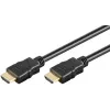 Goobay 80101 Cabo HDMI High-Speed com Ethernet, 1 m, Preto