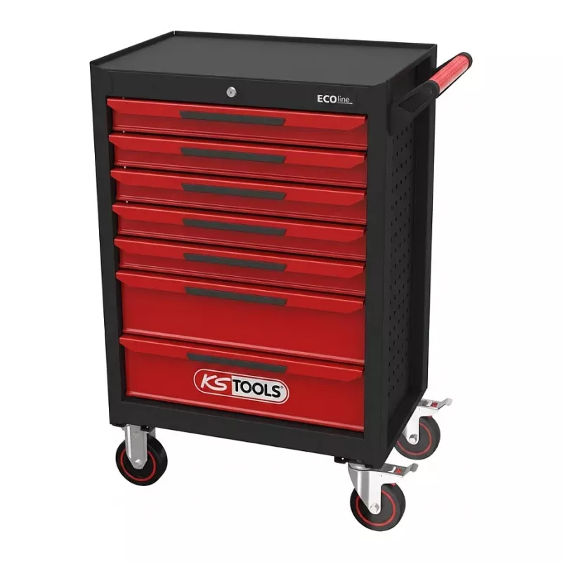 KS Tools Carrinho de Oficina ECOline 7 Gavetas