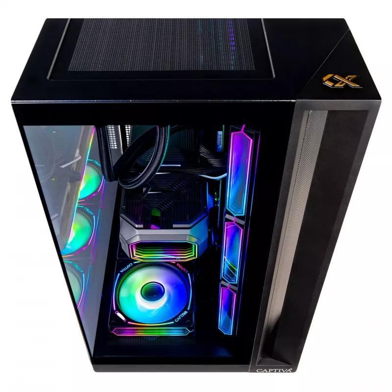 CAPTIVA R89-083 PC Gaming High-End Ryzen 7 9800X3D 32GB DDR5 2TB NVMe SSD RTX 5080 Windows 11