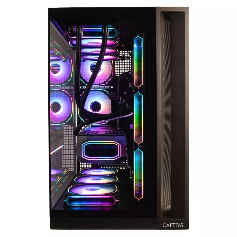 CAPTIVA R89-083 PC Gaming High-End Ryzen 7 9800X3D 32GB DDR5 2TB NVMe SSD RTX 5080 Windows 11