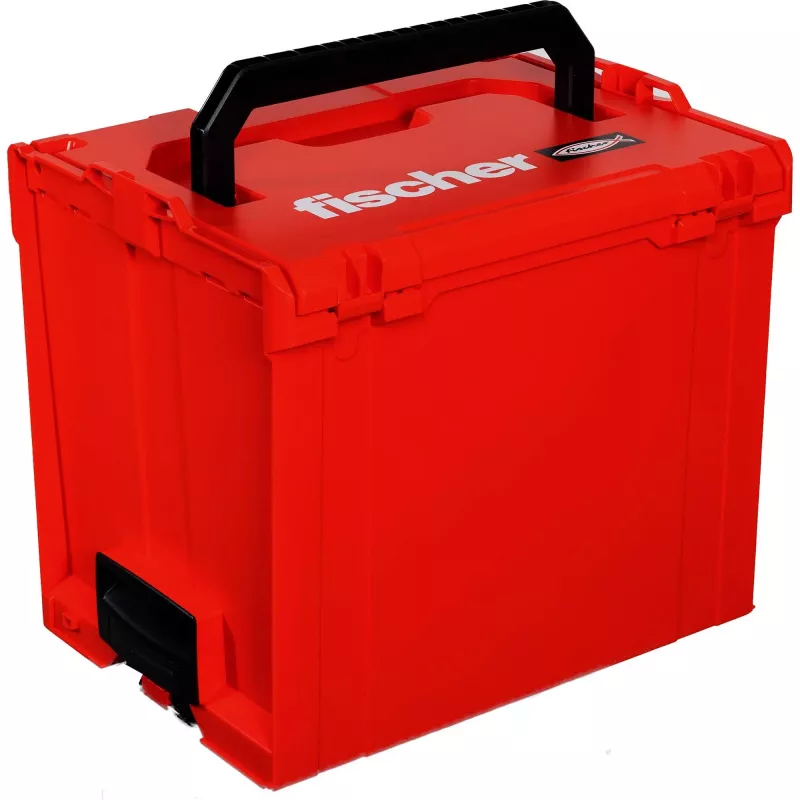 FISCHER L-BOXX FLB 374 caixa de ferramentas vazia, vermelho/preto