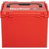 FISCHER L-BOXX FLB 374 caixa de ferramentas vazia, vermelho/preto