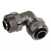 Adaptador 90° 13/10mm para 13/10mm - Níquel Preto