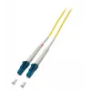 EFB-Elektronik ECOFIBER Cabo de Patch de Fibra Ótica Simplex LC-LC Monomodo, G.657.A2, 0,5 m, 2,0 mm, Amarelo, 9/125 µm