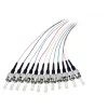 EFB Elektronik Pigtail de Fibra ST-II 9/125 OS2 Conjunto de 12 Cores 2m
