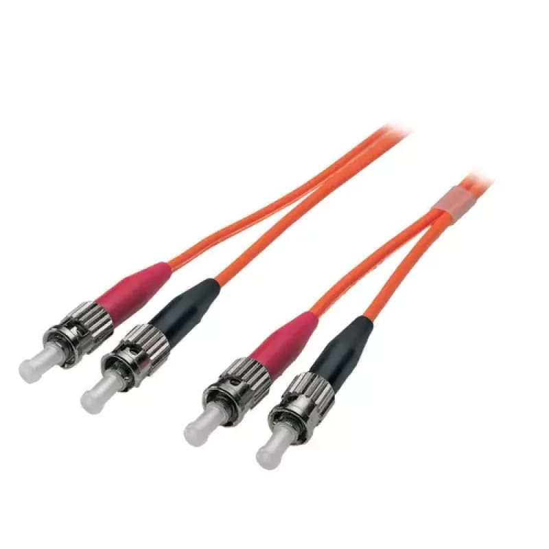 EFB Elektronik Jumper Duplex ST-ST 50/125µm OM2 LSZH Laranja 3,0mm 10m