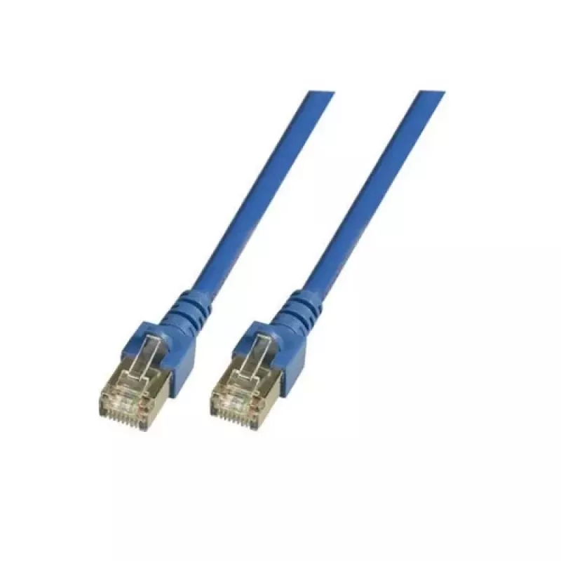 EFB-Elektronik Cabo de Patch RJ45 Cat.5e SF/UTP PVC CCA Azul 15m