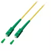 Cabo de rede EFB Elektronik SC/APC monomodo (M) 2m duplex OS2 LSZH amarelo