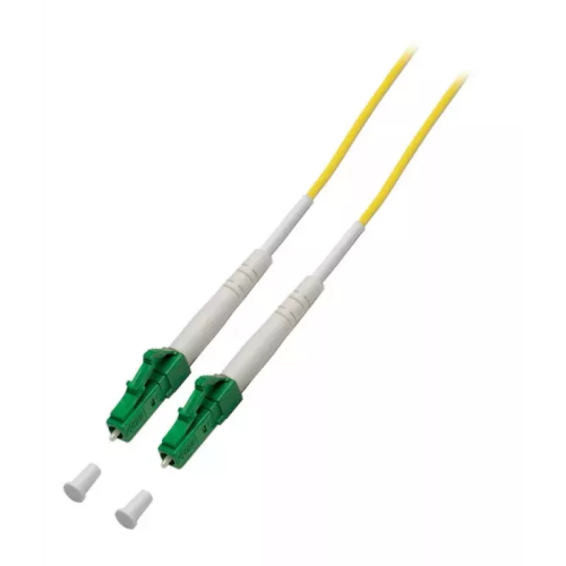 Cabo de patch de fibra ótica simplex EFB Electronics O2519.1 LC/APC para LC/APC 9/125 OS2 1 m G.657.A2