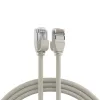 Cabo de patch RJ45 EFB Elektronik Cat.6A U/FTP TPE 4mm Ultraflex cinzento 5m
