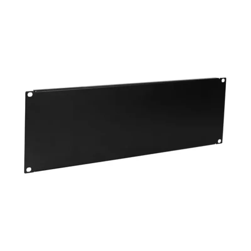 Painel cego EFB Elektronik 19 polegadas 3U RAL9005 preto azeviche