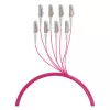 Cabo trunk EFB U-DQ ZN BH OM4 8G 1x8 LC-LC 60m Dca LSZH