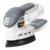 Lixadeira de detalhe a bateria Batavia 18V (apenas ferramenta) - plataforma Maxxpack 18V, prato de lixar delta, velcro, aspiração de pó, punho soft