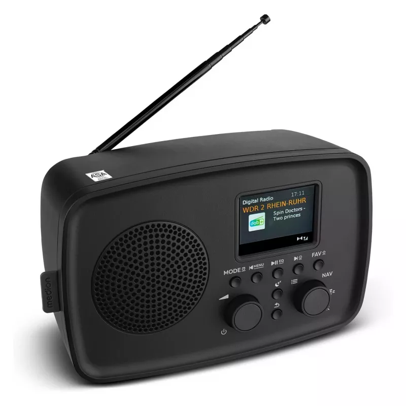 MEDION LIFE rádio DAB+ DRE-1 preto