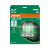 Osram H7 Ultra Life pack de 2 lâmpadas de halogéneo para faróis 12V 55W