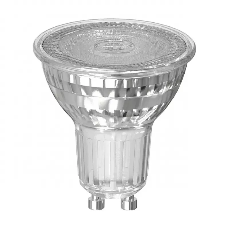 OSRAM PAR16 50 4,5W 827 GU10 lâmpada refletora LED, 350 lm, 1800-2700 K, Dim-to-Warm, regulável