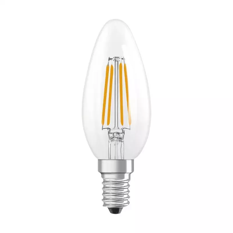 OSRAM LED Classic B 40 filamento DIM P 3,4W 827 transparente E14 lâmpada LED regulável