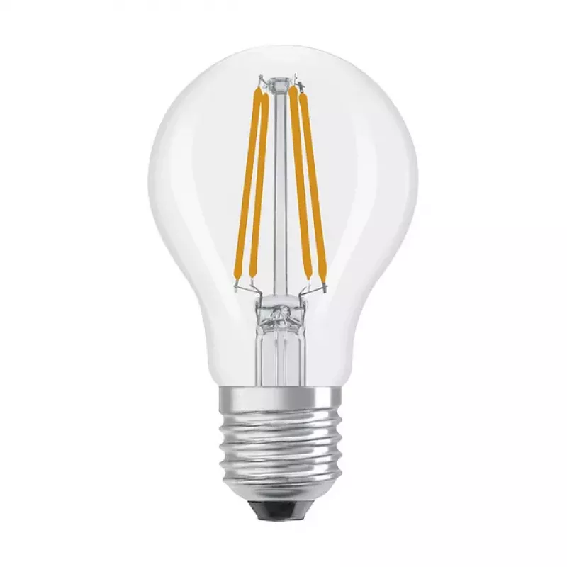 OSRAM LED Classic A 60 Filament P 5.9W 840 transparente E27 lâmpada LED, forma clássica