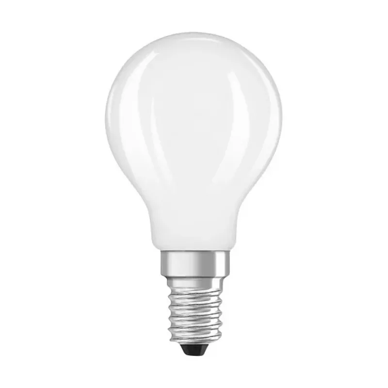 OSRAM LED Classic P 40 Filament 3,4W 827 mate E14 lâmpada LED, mini globo