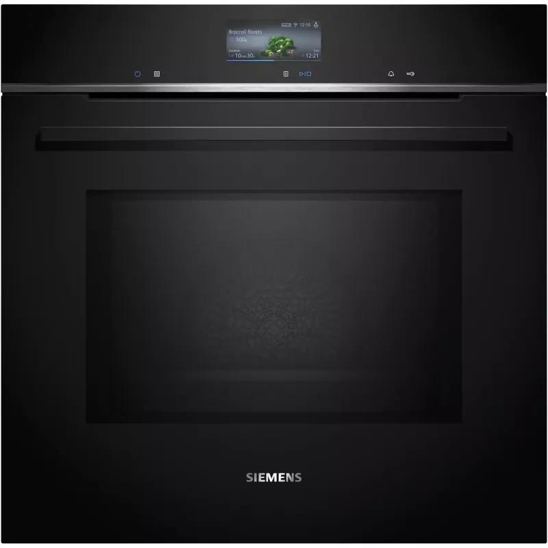 SIEMENS HM736GAB1 iQ700 forno de encastrar com micro-ondas, preto, 60 cm, Home Connect