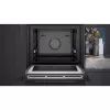 SIEMENS HM736GAB1 iQ700 forno de encastrar com micro-ondas, preto, 60 cm, Home Connect